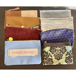 IPSY Make-Up Bags~LOT of 8~Zip-Close All Different BAGS Only NEW